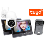 Комплект: беспроводной домофон и уличная WiFi/IP-камера KiVOS-7 (1+2+9826-ASW5)